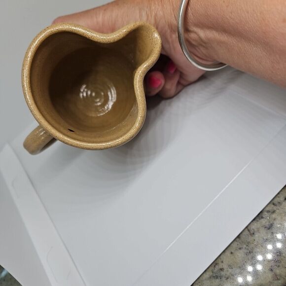 Jinxy O'Neill Pottery Ireland 1987 Creamer‎ Sugar & Creamer Floral Vase Signed - Picture 6 of 12